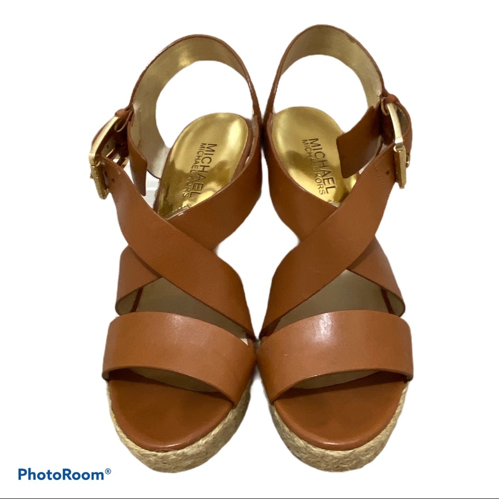 MICHAEL Michael Kors Giovanna Criss Cross Wedges